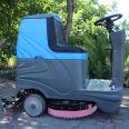 Small driving type floor washing locomotive room warehouse mop electric cleaning and wiping machine