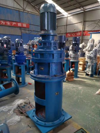 Multi functional and customizable round steel shaft slurry mixer, vertical electric mixing equipment