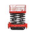 10 meter fully self elevating platform truck, tracked hydraulic climbing ladder, scissor fork elevator