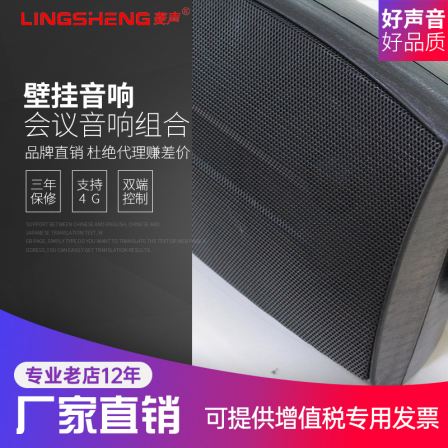 Miaoyin Electronic Lingsheng Broadcaster 20W Fixed Pressure Conference Speaker 30W40W Wall Mounted Sound Combination