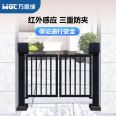 Intelligent double door with thousands of shares, double door with rust prevention and corrosion resistance, rebound in obstacles, customized advertising door