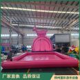 Tongcai Inflatable Pink Deer Water Slide Large Water Park Water Toy Pool Challenge