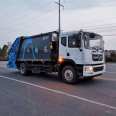 8 cubic compression Garbage truck Beijing brand 14 cubic compression garbage truck bag Shangjing household