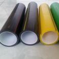 Multi color customized HDPE silicon core tube for high-speed optical cable protection engineering, PE silicon core tube 40/33