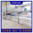 Bubble cleaning machine, vegetable and fruit cleaning assembly line, fully automatic vegetable cleaning processing equipment, Liansheng Machinery