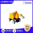 10 inch mobile pump truck water pump unit, large flow diesel engine sewage pump, self priming pump