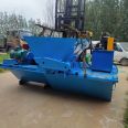 Side ditch sliding formwork machine, channel lining cast-in-place machine, drainage ditch channel forming machine