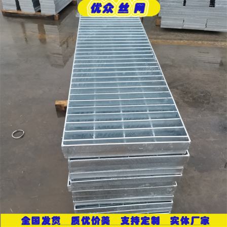 Processing customized steel grating, port specific anti-skid grating, basement drainage ditch cover plate