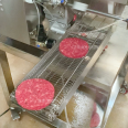 Leisure food meat patty forming machine, customized for various shapes of meat, fish, and chicken pieces, single row and double row