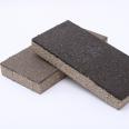 Grey sintered brick sidewalk, square brick garden, permeable brick courtyard, outdoor garden floor tile