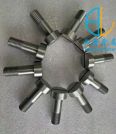 Molybdenum zirconium titanium alloy fastening bolts, TZM high-strength high-temperature and corrosion-resistant bolts