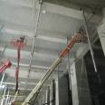 Construction of Sand and Stone Porous Layer with Ultrafine Inorganic Fiber Spraying for Sound Transmission and Absorption Layer, Sound Insulation and Noise Reduction in Machine Room Basement