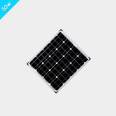 50W monitoring glass laminated solar panel integrated street light solar panel