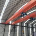 Electric double beam crane workshop lifting capacity 20 tons double main beam traveling crane