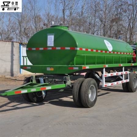 Water Tank Trailer Shenzeng Machinery Landscape Greening Sprinkler Mobile Fire Tank Truck Emergency Rescue Vehicle