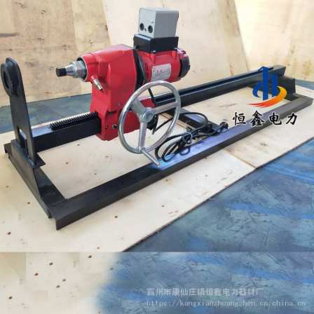 Small water drill pipe jacking machine Hengxin automatic pipe drilling machine horizontal under road Hole punch passing through drilling machine