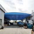 Suspended track electric canopy warehouse workshop aisle mobile storage canopy steel is not easy to rust