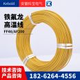 Aviation wire AFR250 high temperature resistant 62/0.08 bending resistant 23AWG Teflon silver plated wire PTFE wrapped wire