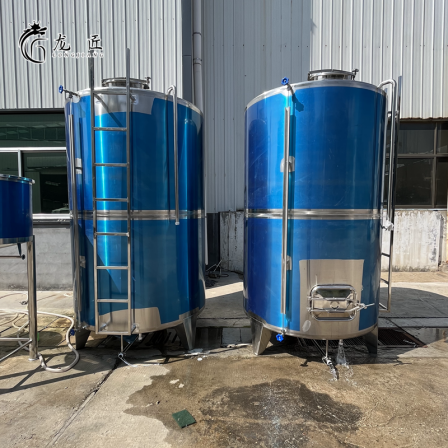5000 liter water storage tank, 304 stainless steel water tank, vertical water storage container, various sizes can be customized