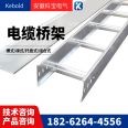 Fireproof cable tray spray coated ladder type large-span fire-resistant cable tray aluminum alloy stainless steel galvanized cable tray