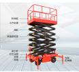 Manufacturer's hydraulic lift scissor fork type walking high-altitude work platform, 8m/10m scissor fork lift truck