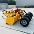 Large laser Grader traction soil leveling machine satellite farmland grader