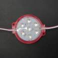 12v/24v circular 7-light LED side light module width indicator waist light modification tail light signal decorative light