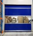 Yijin PVC Roller shutter automatic lifting door industrial door dust-free workshop door stacking fast door