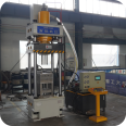 150 ton cow and sheep licking brick press, salt brick machine, powder forming hydraulic press, PLC automatic servo hydraulic press manufacturer