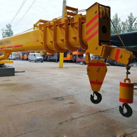 8-ton marine crane, ocean crane, telescopic boom, customized multiple carriers, convenient and practical