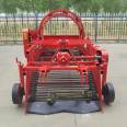 Four wheeled tractor with residual film recycling machine, corn straw cleaning machine, peanut and garlic mulch film collection machine