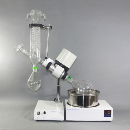 RE-52CS Experimental Manual Lift Rotating Evaporator Economical Small Distiller Purification Crystallization Extractor