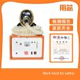 Durable rubber material half face portable long tube respirator with constant flow gas supply for easy use