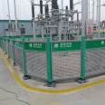 Power facility protection isolation fence, Jiahang box transformer guardrail, fiberglass fence