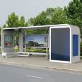 Free design of outdoor intelligent electronic bus stop shelters with innovative shipping styles across the country