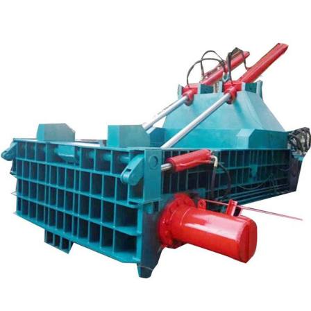 Horizontal metal scraps automatic flipping and wrapping of aluminum scraps hydraulic pressing machine supplied by Lifeng Heavy Industry