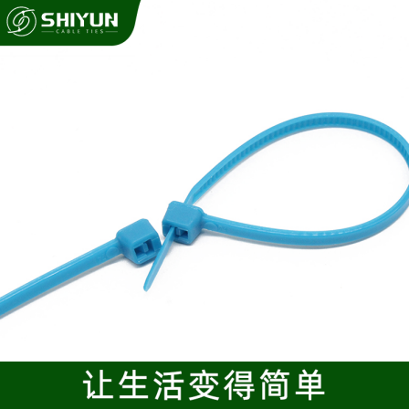 SHIYUN disposable color nylon tie plastic tie Cable tie