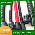 Yike PP PE PA material nylon plastic threading corrugated hose nylon cable threading hose