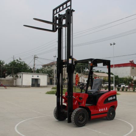 Small electric 1-ton forklift, electric handling of forklift trucks, equipment with good reputation