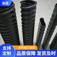 Multiple specifications of pre-stressed single wall plastic corrugated pipes with no water leakage and slurry leakage for bridge engineering steel wire threading pipes