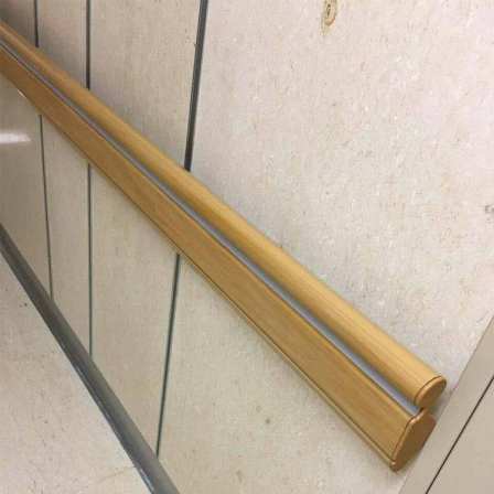 Corridor anti-collision handrail, NAKA wood grain color hospital, Japan Wall handrail, aisle door, entrance and exit handrail