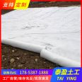 [Geotextile] Short fiber needle punched non-woven fabric site pavement maintenance and moisture protection works slope protection