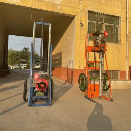 2.5 meter high electric two phase and three-phase high-power torsion ground nail pile drilling machine