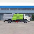 Dongfeng Blue Brand multifunctional integrated washing and sweeping vehicle with strong dust removal and cleaning ability