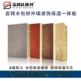 Baorunda Ceramic Rock Wool Insulation Decoration Integrated Board Villa Exterior Wall Decoration Board Hospital Insulation Decoration Production Factory