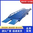 10 meter vertical solid-liquid pressure vertical telescopic hydraulic loading and unloading platform for the Reggiaden axle