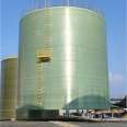 Zhongchang Large Glass Fiber Reinforced Plastic Storage Tank 1000 cubic meters and 2000 cubic meters Onsite Mechanical Winding Spray Lining