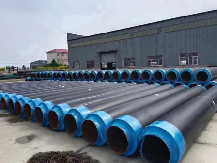 Fangda Prefabricated Directly Buried Insulation Pipe Thermal Insulation Pipe Polyurethane Foam Insulation Steel Pipe