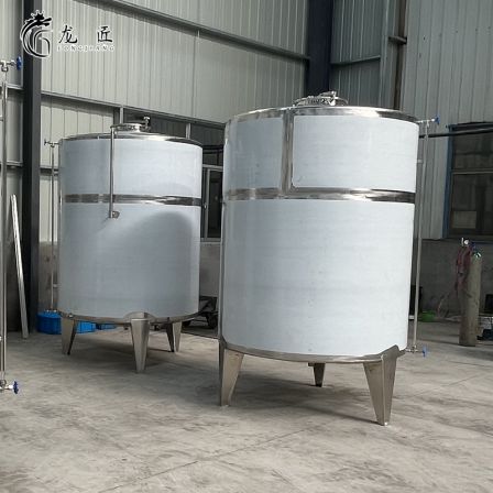 Manufacturer of 3-ton stainless steel oil storage tank, palm oil and sesame oil storage tank, food grade 304 storage tank