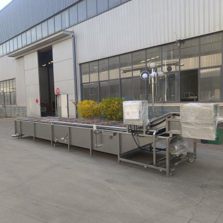 Yituo Gegen Tianma Cleaning Machine Manufacturer Supply Continuous Bubble Apple, Fruit and Vegetable Cleaning Line